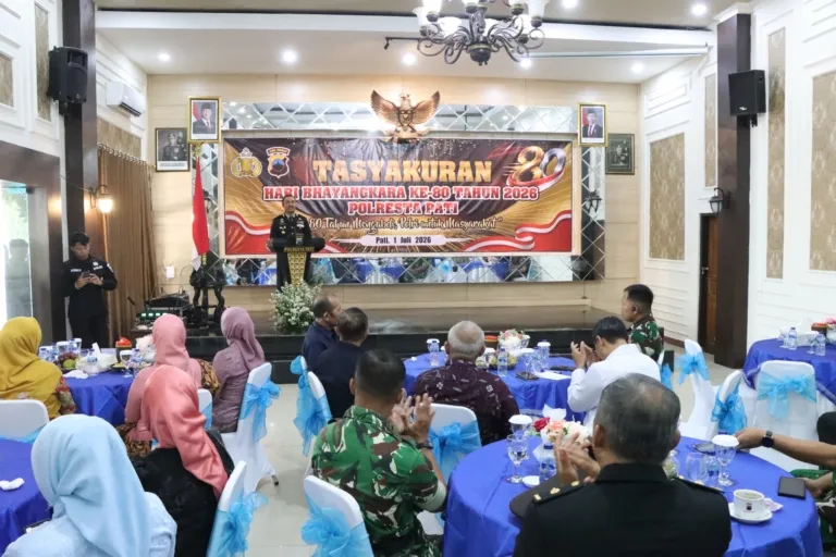 Peringati Hari Bhayangkara, Ketua DPRD Pati Sampaikan Rasa Terima Kasih kepada Jajaran Polri