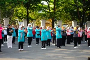 TP PKK Pati Ajak Warga Jadikan Olahraga Sebagai Kebiasaan, Bukan Beban