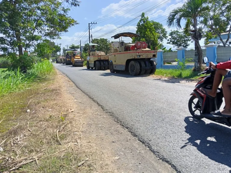 DPUTR Pati Kebut Perbaikan Jalan Tlogowungu–Bapoh, Progres Pekerjaan Capai 60 Persen