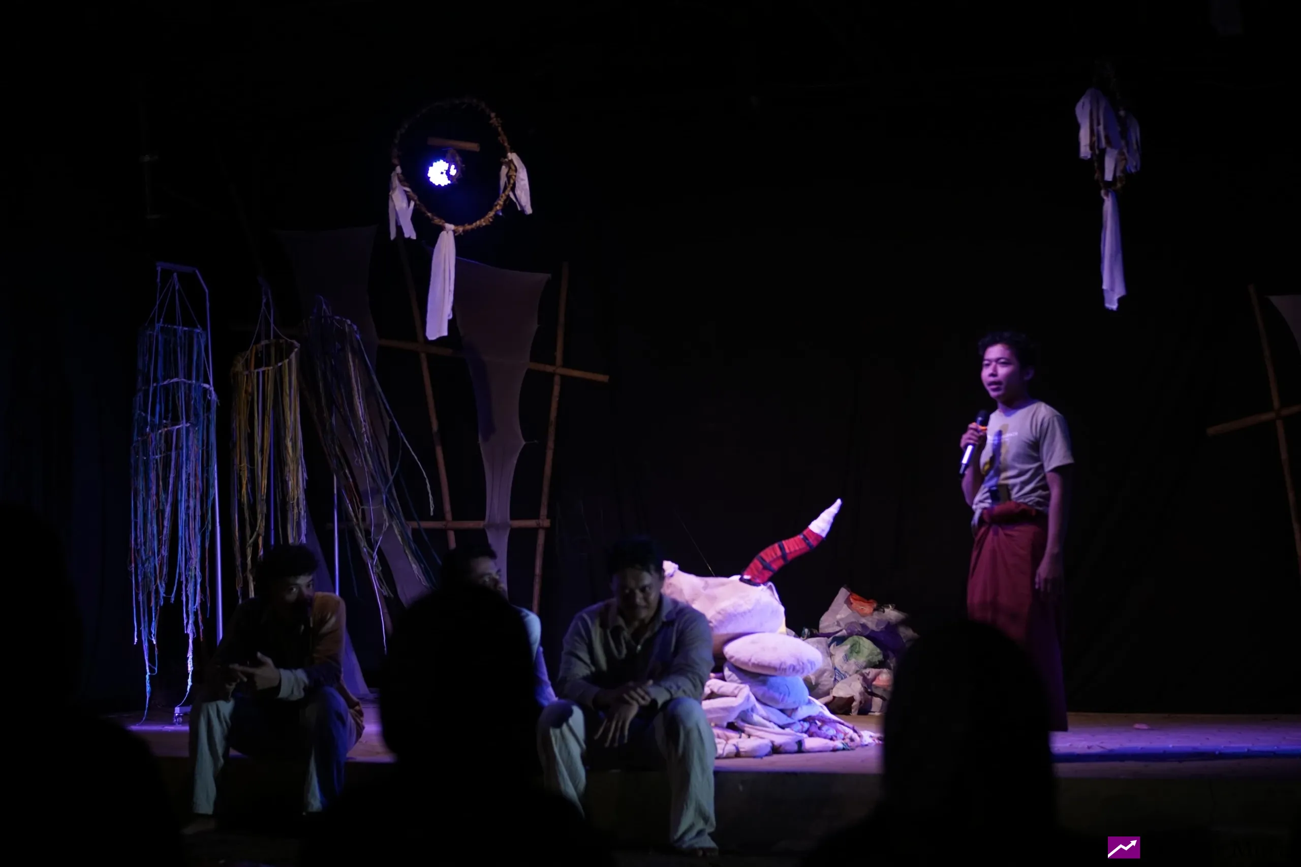 Tanpa Satu Kata Pun, Teater Boneka “Jala dan Jana” Ceritakan Hubungan Manusia dan Sungai di Kudus