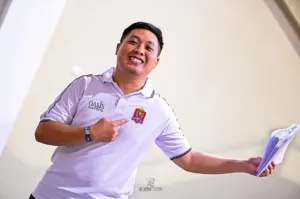 Komika Nasional Gautama Shindu, Ajak Suporter Persijap Jepara Perkuat Branding dan Dukung Klub Lewat Cara Positif