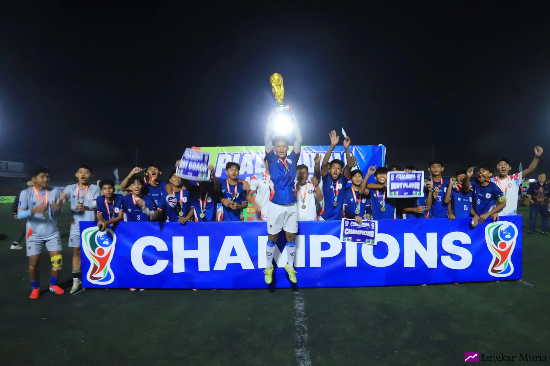 Safin Pati U15 Sukses Meraih Gelar Juara Piala Dunia Anak Indonesia 2026
