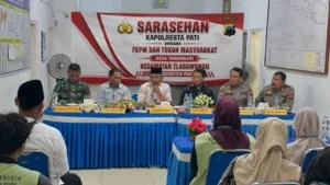 Sarasehan di Desa Tamansari, Kapolresta Pati Tekankan Sinergi Polri-Masyarakat Jaga Kamtibmas