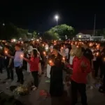 Doa Bersama dan Aksi Lilin di Alun-Alun Pati, 22 Ormas-LSM Serukan Perdamaian dan Tolak Segala Provokasi