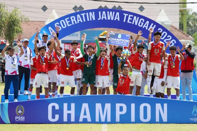 Cetak Sejarah, Safin Pati U15 Juara Piala Soeratin Jateng 2026; U17 Sukses Jadi Runner Up
