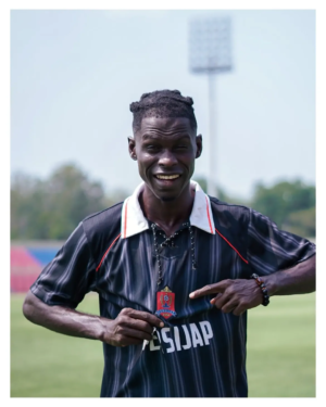 Samuel Ofori bek Persijap Jepara yang berpengalaman bermain di kompetisi level Asia.
