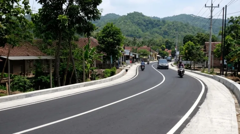 Rehabilitasi Jalan Boloagung-Trimulyo dan Wisata Talun Kayen Tuntas, Anggaran Rp9,05 Miliar