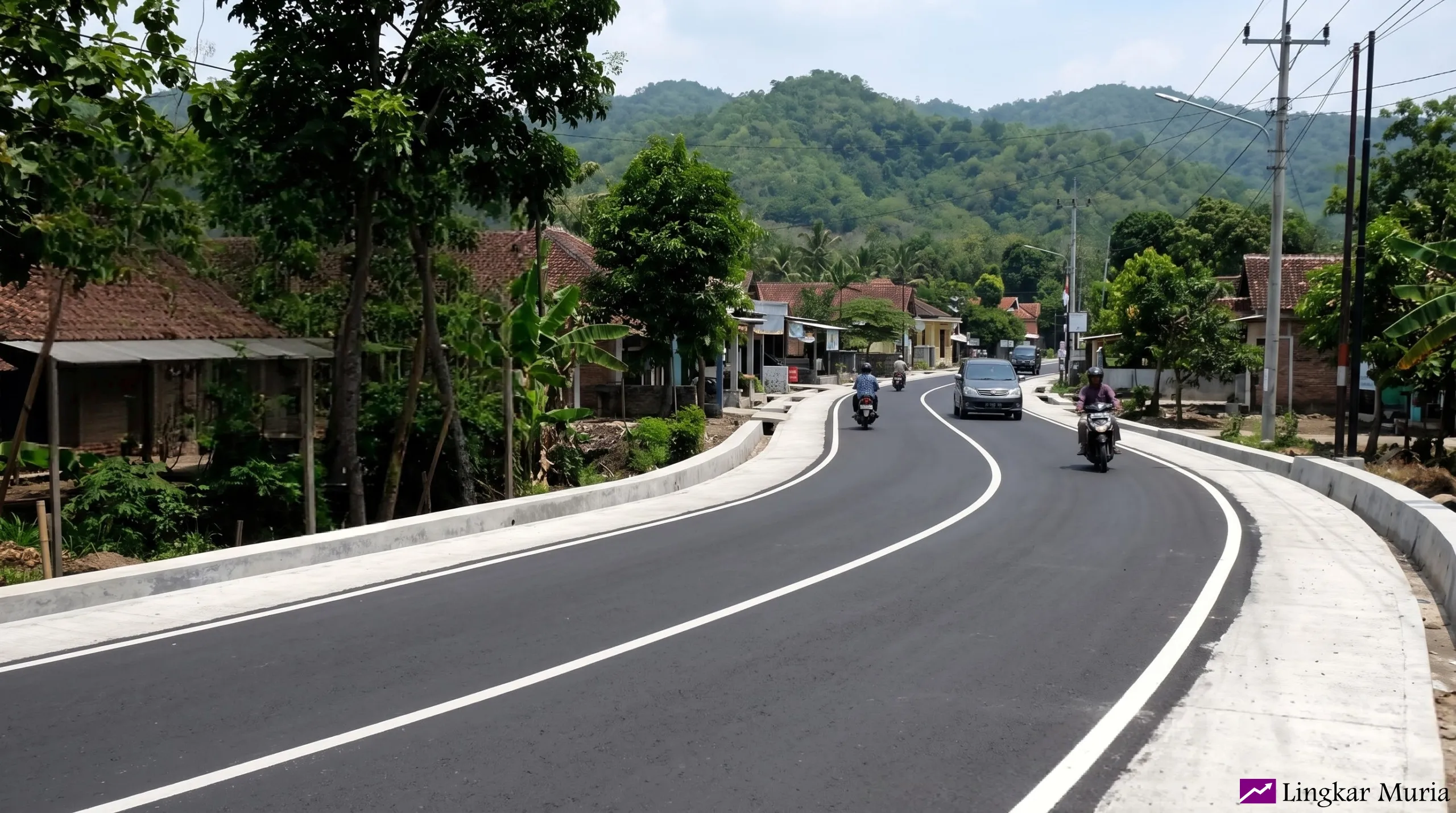 Rehabilitasi Jalan Boloagung-Trimulyo dan Wisata Talun Kayen Tuntas, Anggaran Rp9,05 Miliar