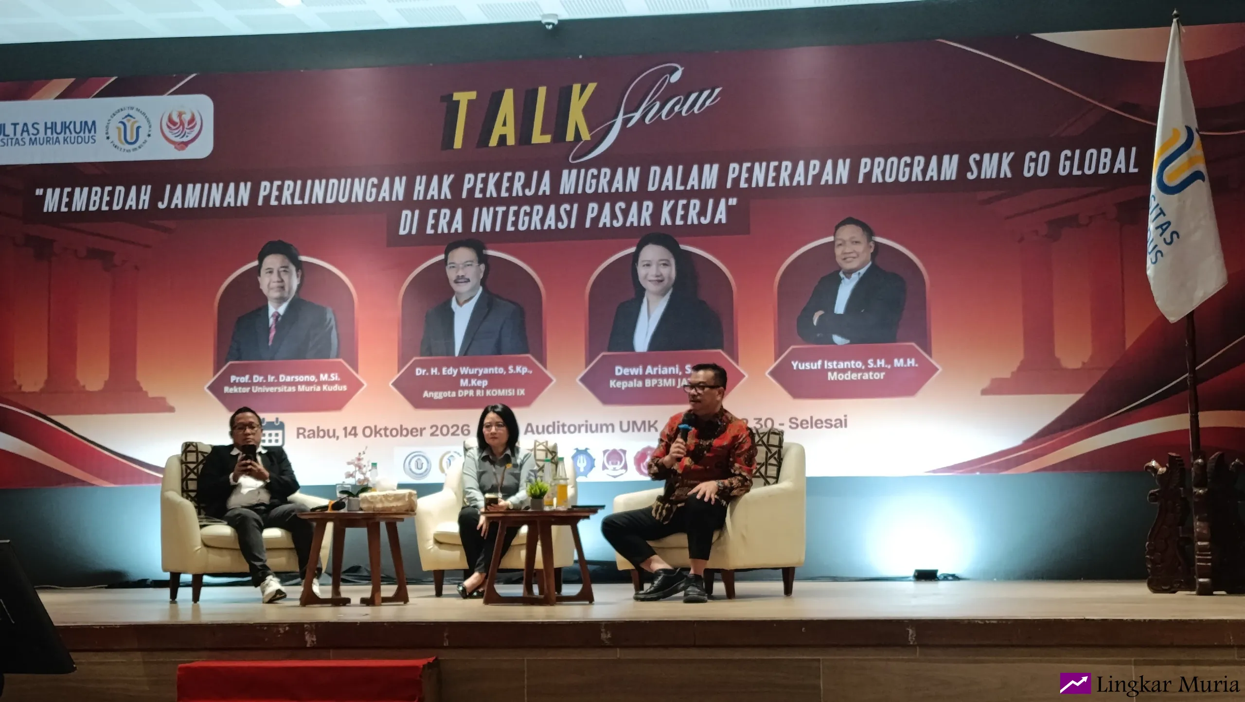 Edy Wuryanto Dorong UMK Jadi Pusat Pelatihan Calon Pekerja Migran melalui SMK Go Global
