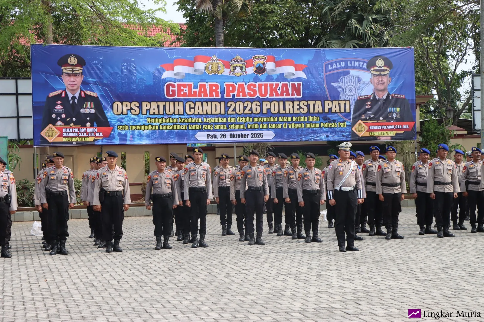 Polresta Pati Gelar Operasi Patuh Candi 2026, Fokus Tingkatkan Disiplin dan Keselamatan Berlalu Lintas